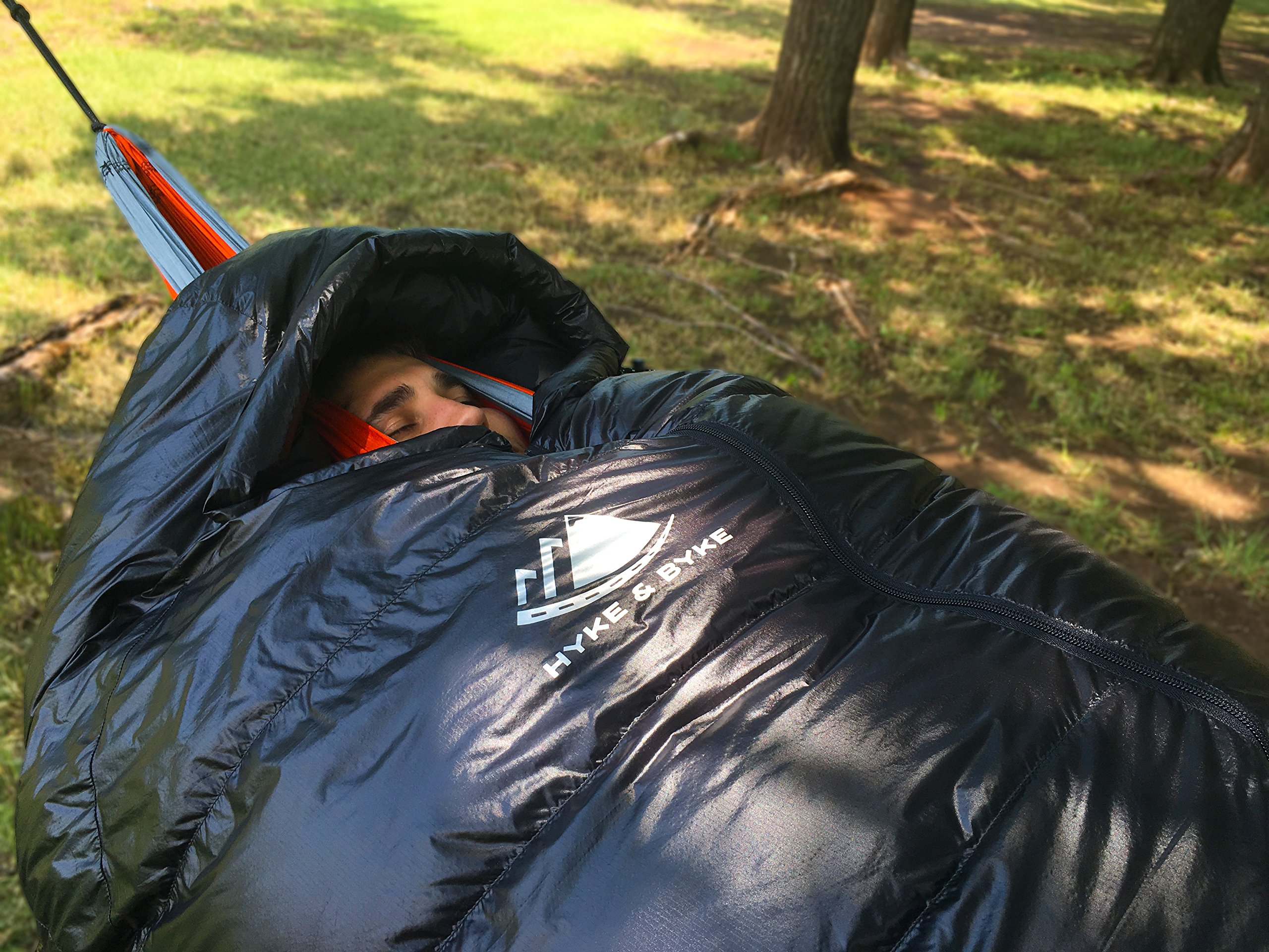 Hyke & Byke Crestone Hammock Compatible Down Sleeping Bag 15 Degree F