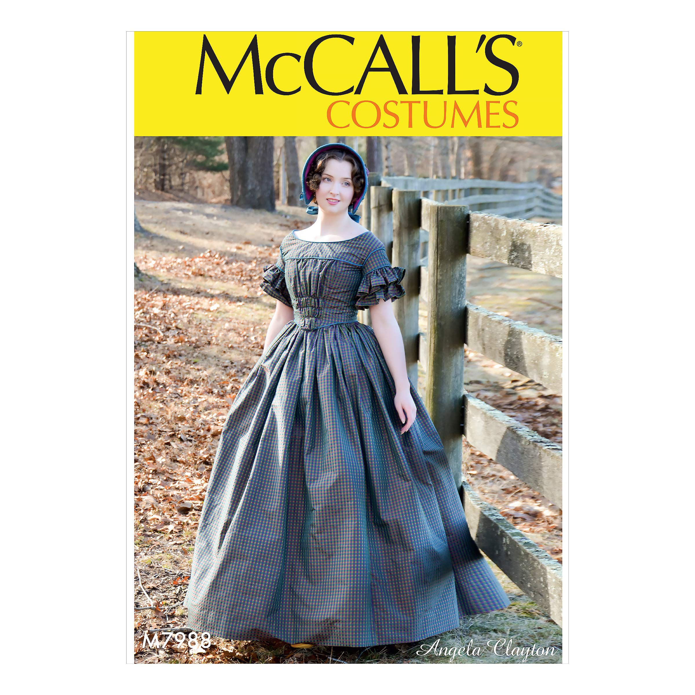 McCall's M7988, Sewing Pattern,Template, Paper, White, Various