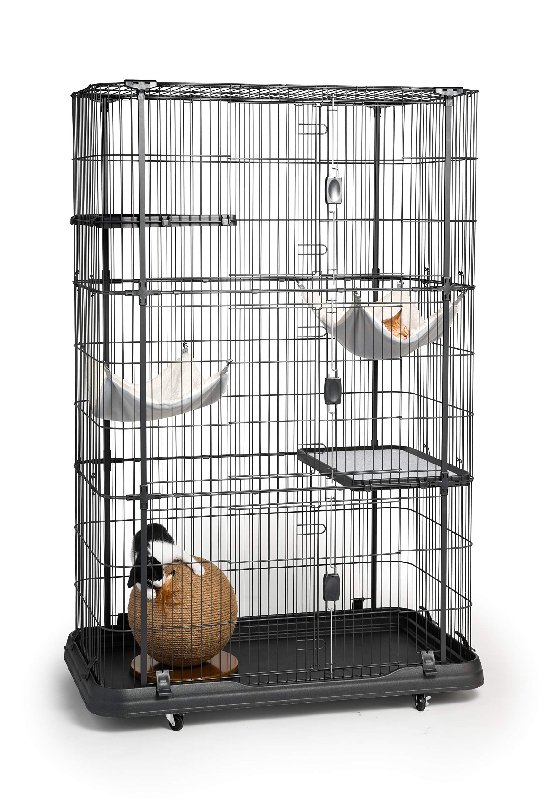 Photo 1 of Prevue Pet Products Premium/Deluxe Cat Home, Black