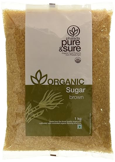 Pure & Sure Organic Sugar Brown, 1kg