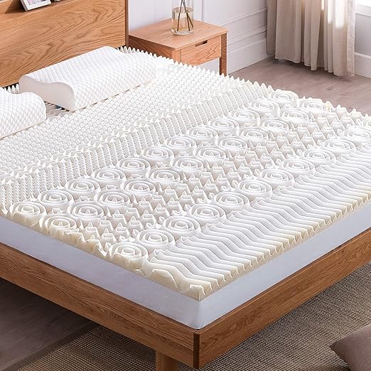 NOFFA 10 Zone Memory Foam Mattress Topper Small Double 120 * 190 * 4