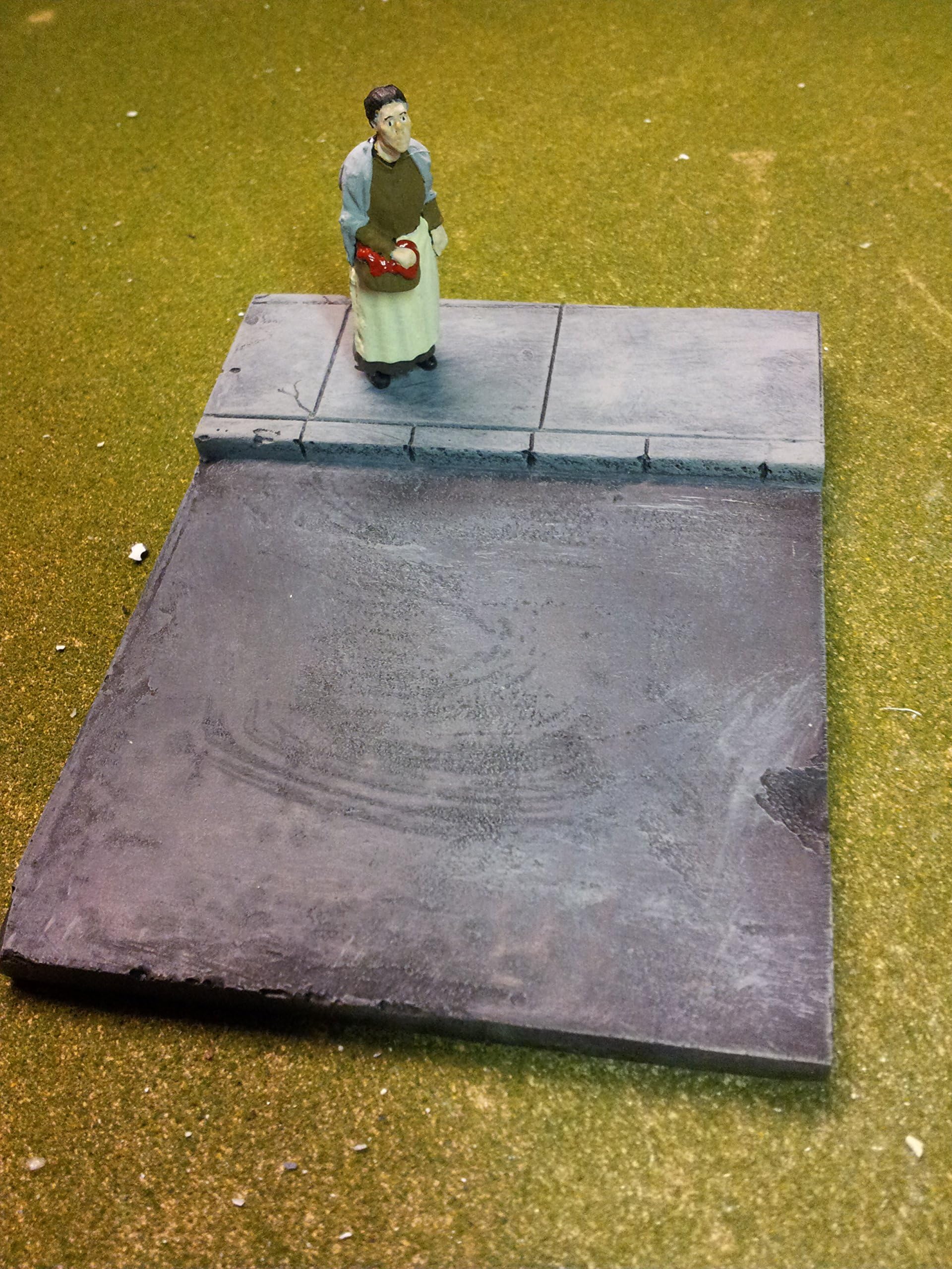 1/35 Scale - Tarmac base #1 120mm x 100mm