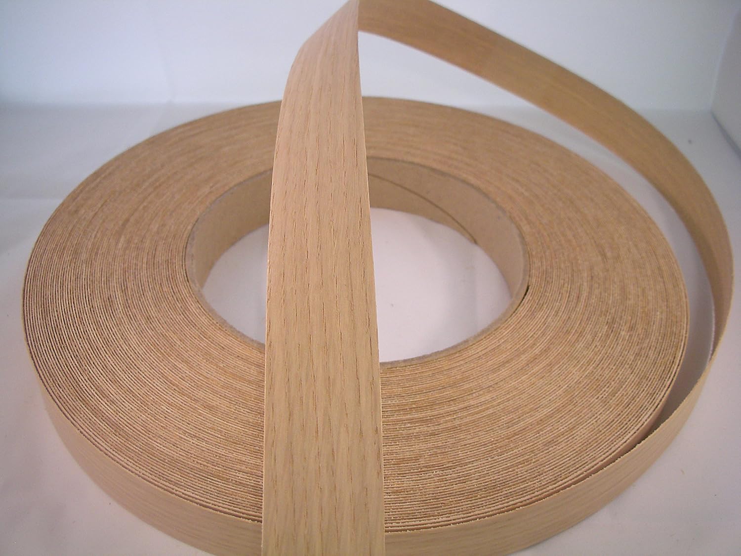 Ironon PreGlued OAK Real Wood Veneer Edging 30mm wide (10 metres