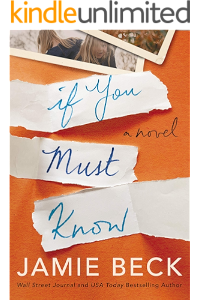 Amazon Com If You Must Know A Novel Potomac Point Book 1 Ebook Beck Jamie Kindle Store