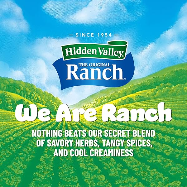 HIDDEN VALLEY BUTTERMILK RANCH CONDIMENT AND DRESSING, EASY SQUEEZE BOTTLE, 16 FL OZ (PACKAGE MAY VARY)