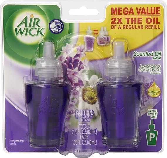 Air Wick Scented Oil Plug In Air Freshener, Lavender and