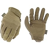 Mechanix Wear: Tactical Specialty 0.5mm High-Dexterity Work Gloves with Secure Fit and Precision Feel, Tactical Gloves for Airsoft, Paintball, Utility Use, Gloves for Men (Brown, Large)