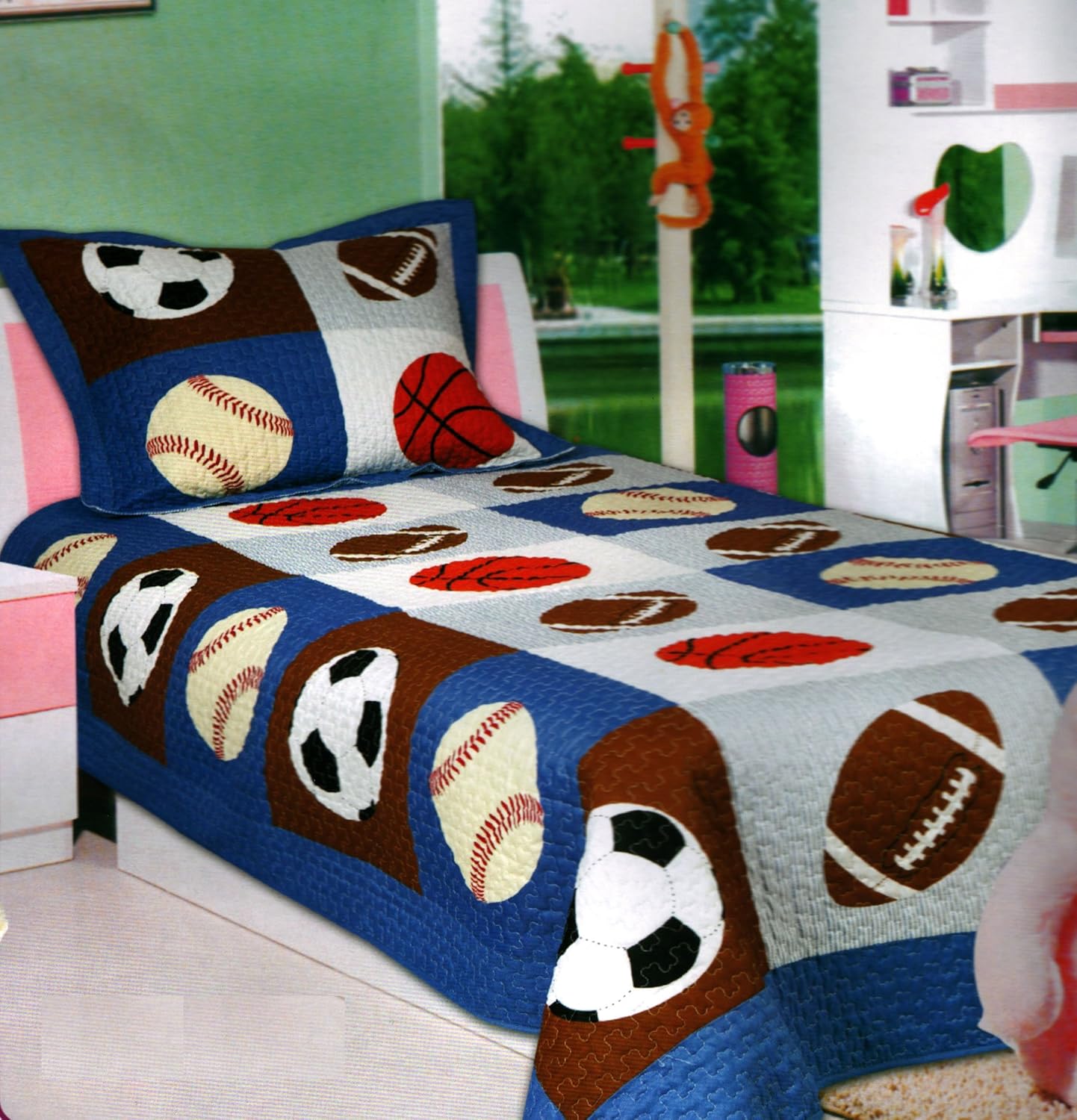 Sport Themed Bedroom
