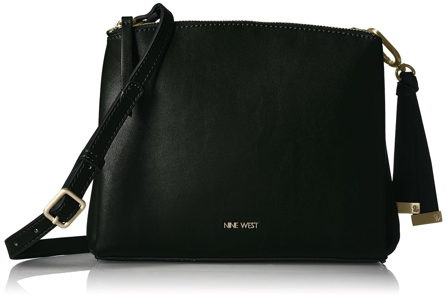 nine west black sling bag