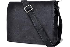 Antonio Valeria Albert Premium Leather Messenger Bag for Men