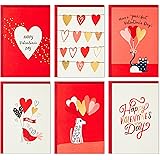 Hallmark Valentines Day Cards Assortment, Gold Foil (36 Cards and Envelopes)