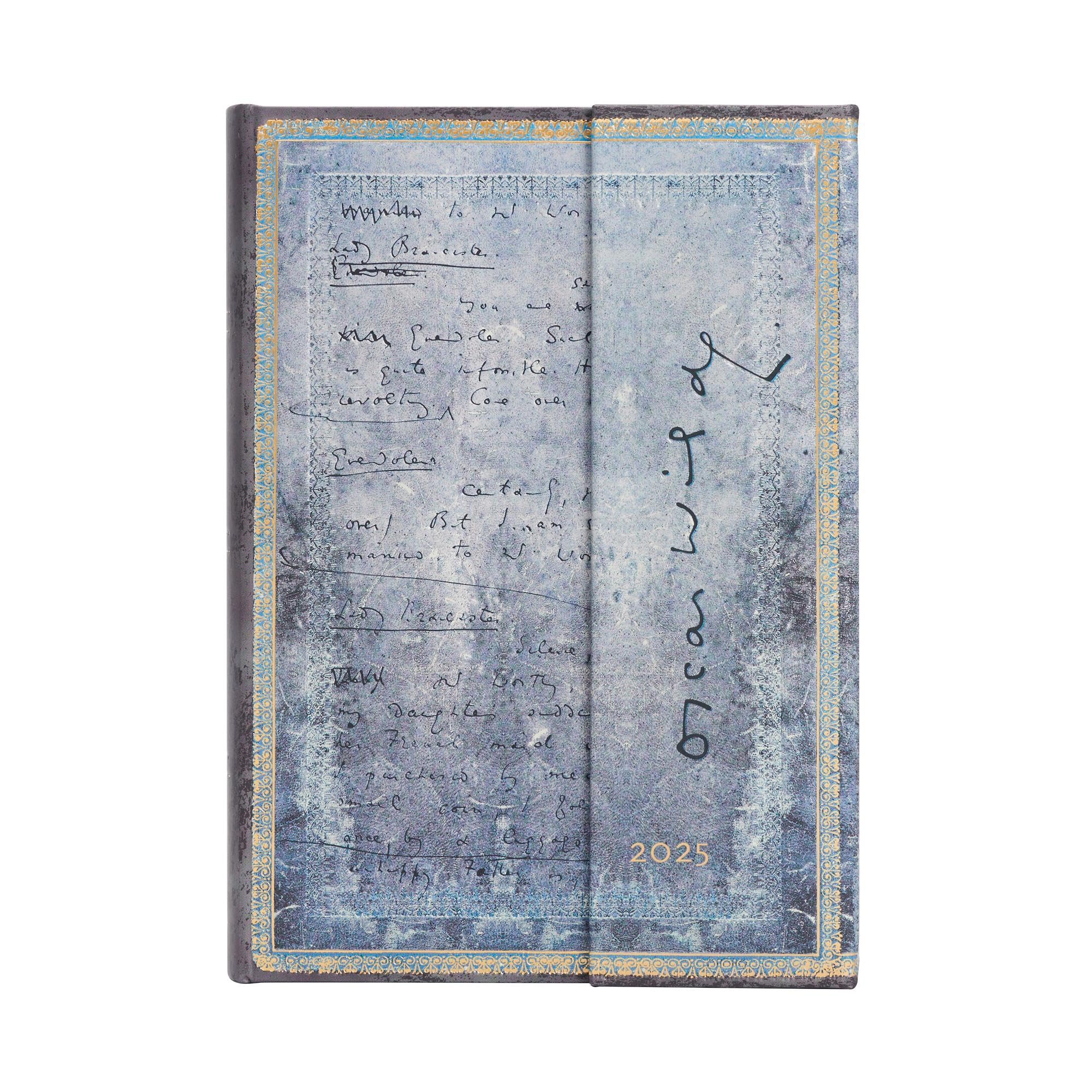 Paperblanks 2025 Wild The Importance of Being Earnest Midi Day to View Diary with Flap Envelope