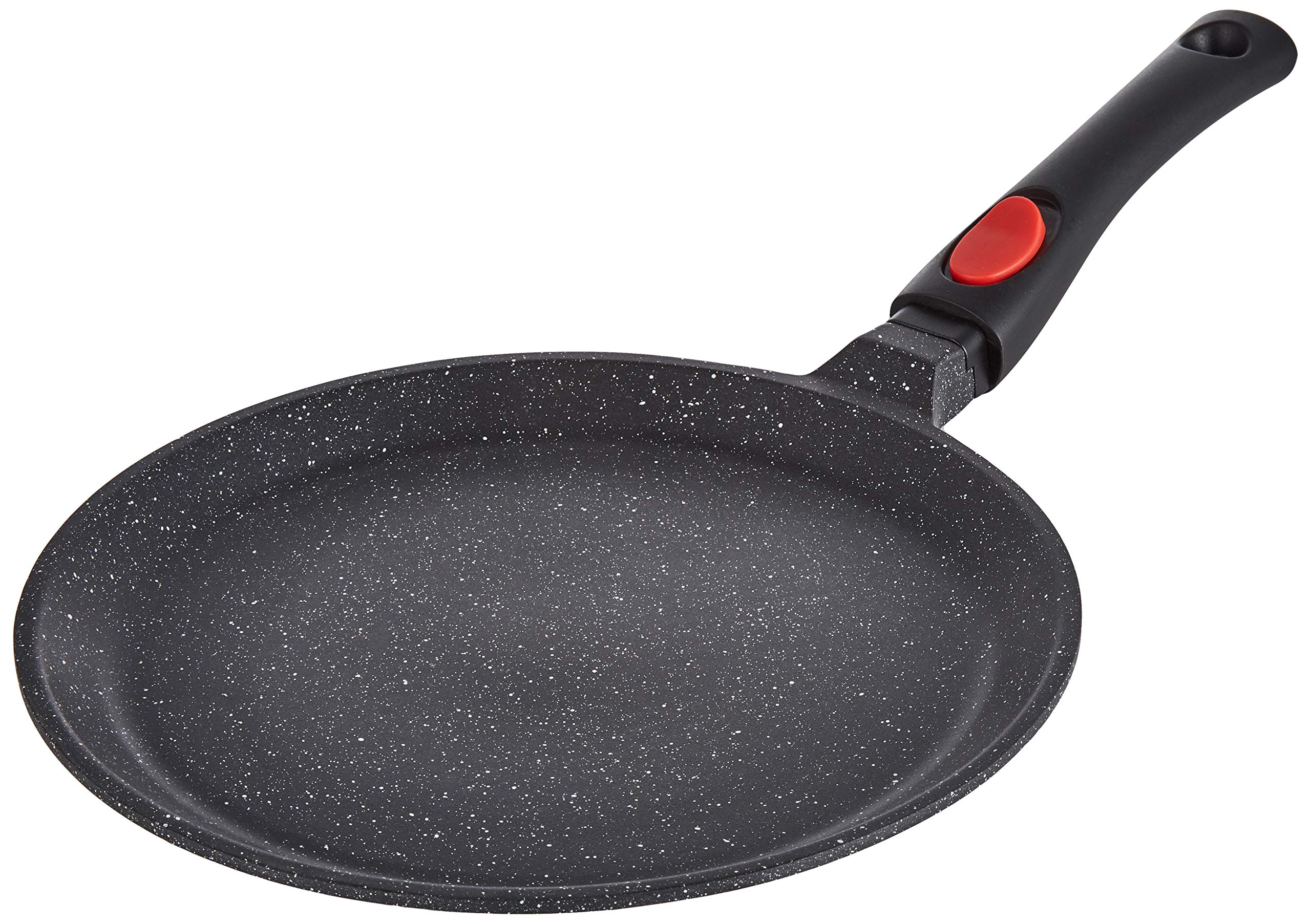 Kamberg Crepe Pan, Cast Aluminium, gray, 28 x 28 x 2 cm