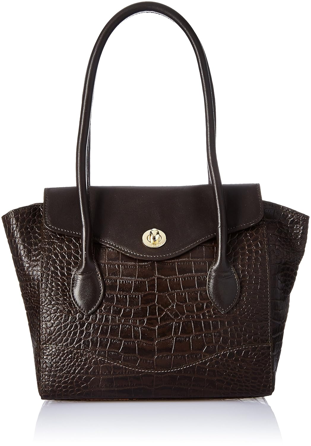hidesign women's handbag with no (brown)