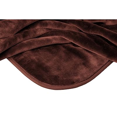 Buy Solaron Queen Size 78 X 94 Solid Korean Mink Blanket Chocolate Online In Turkey B01lzw64yj