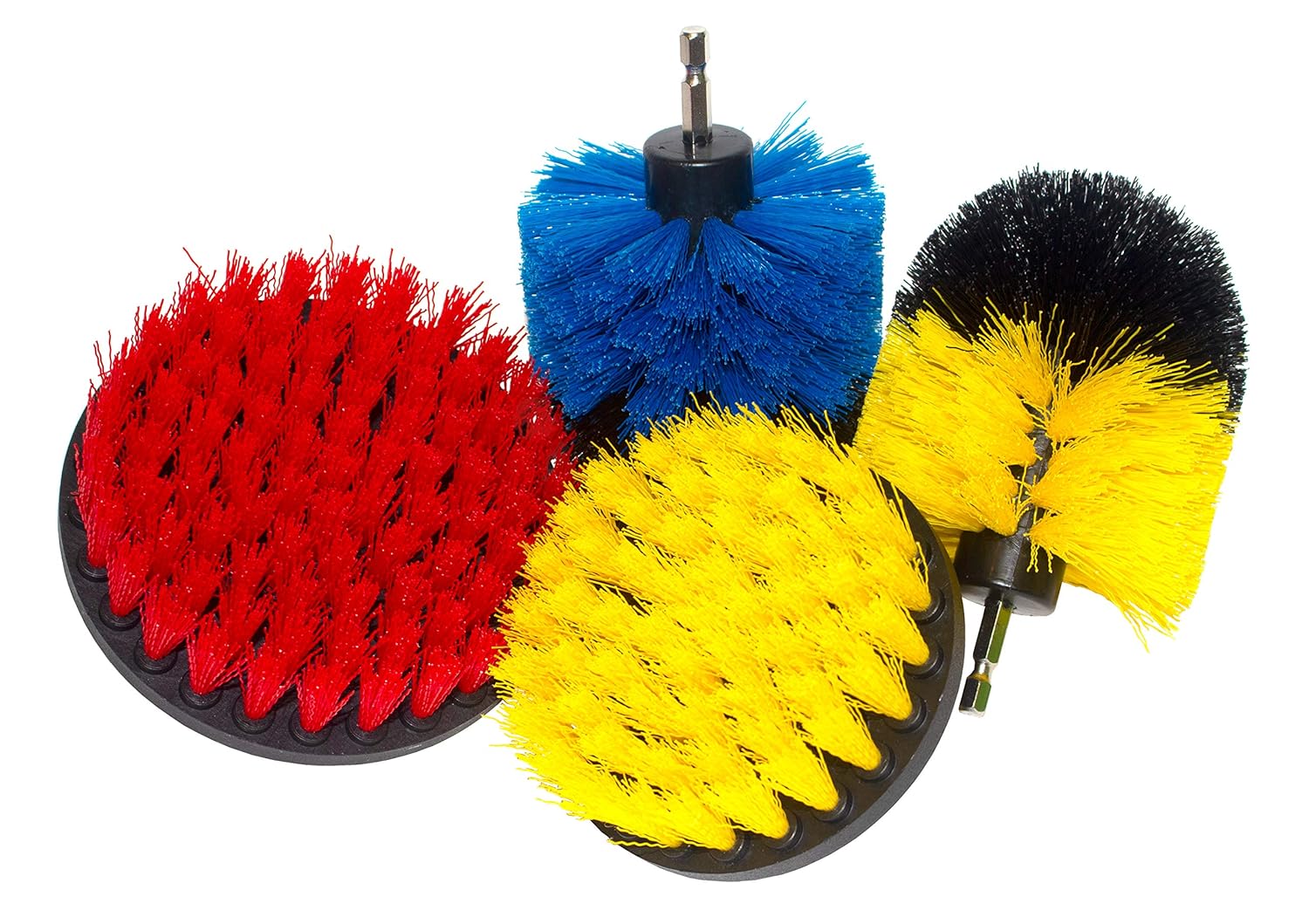 Multi-Purpose Drill Brush Attachment for Cleaning - Power Scrubber Brush