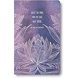 Compendium Softcover Journal - Quiet the mind, and the soul will speak. – A Write Now Journal with 128 Lined Pages, 5″W x 8″H