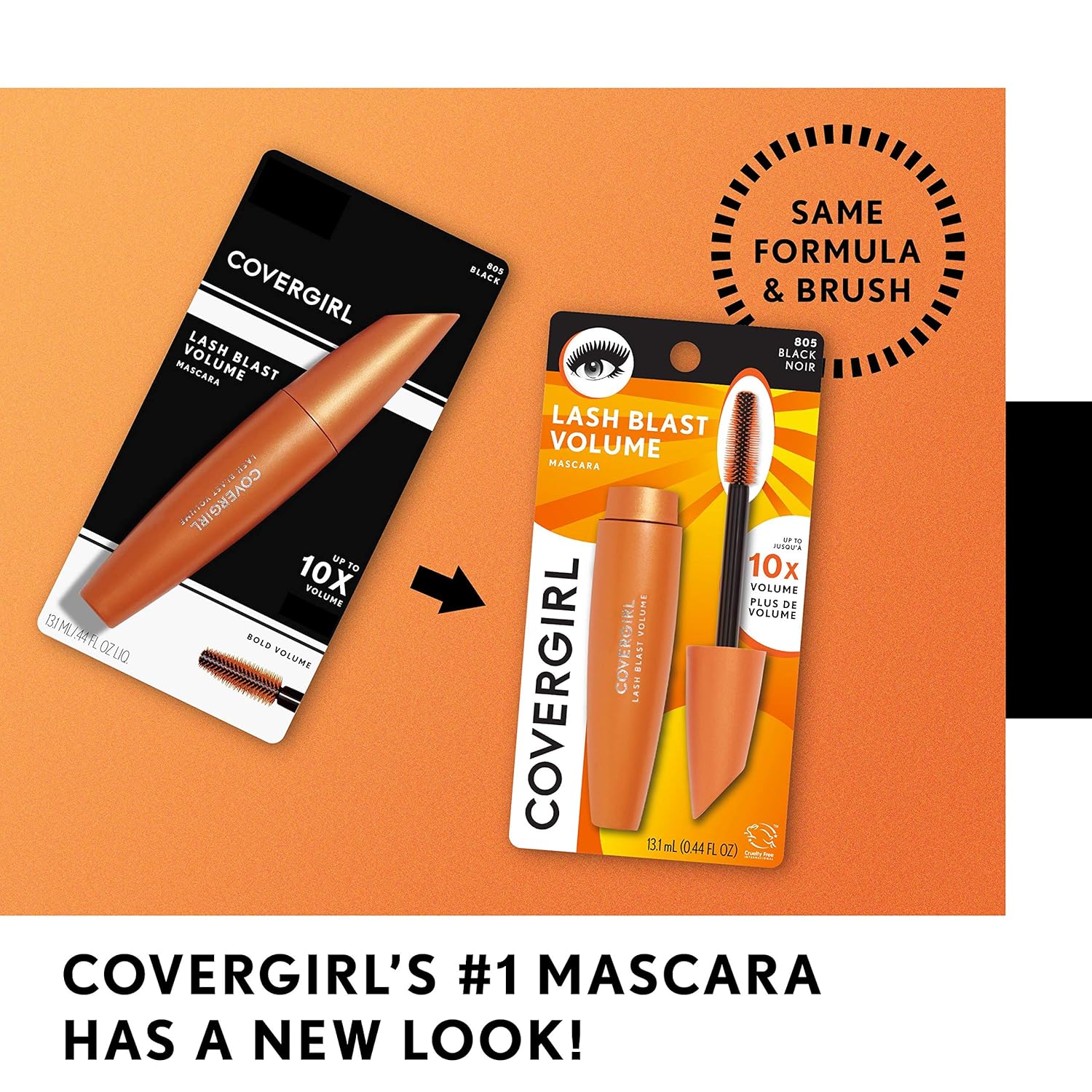COVERGIRL LashBlast Volume Mascara and Perfect Point Plus Eyeliner, Very Black/Black Onyx, Combo 1 (Packaging May Vary) : Beauty