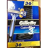 Gillette Custom Plus3 Disposable Razors, 36-count
