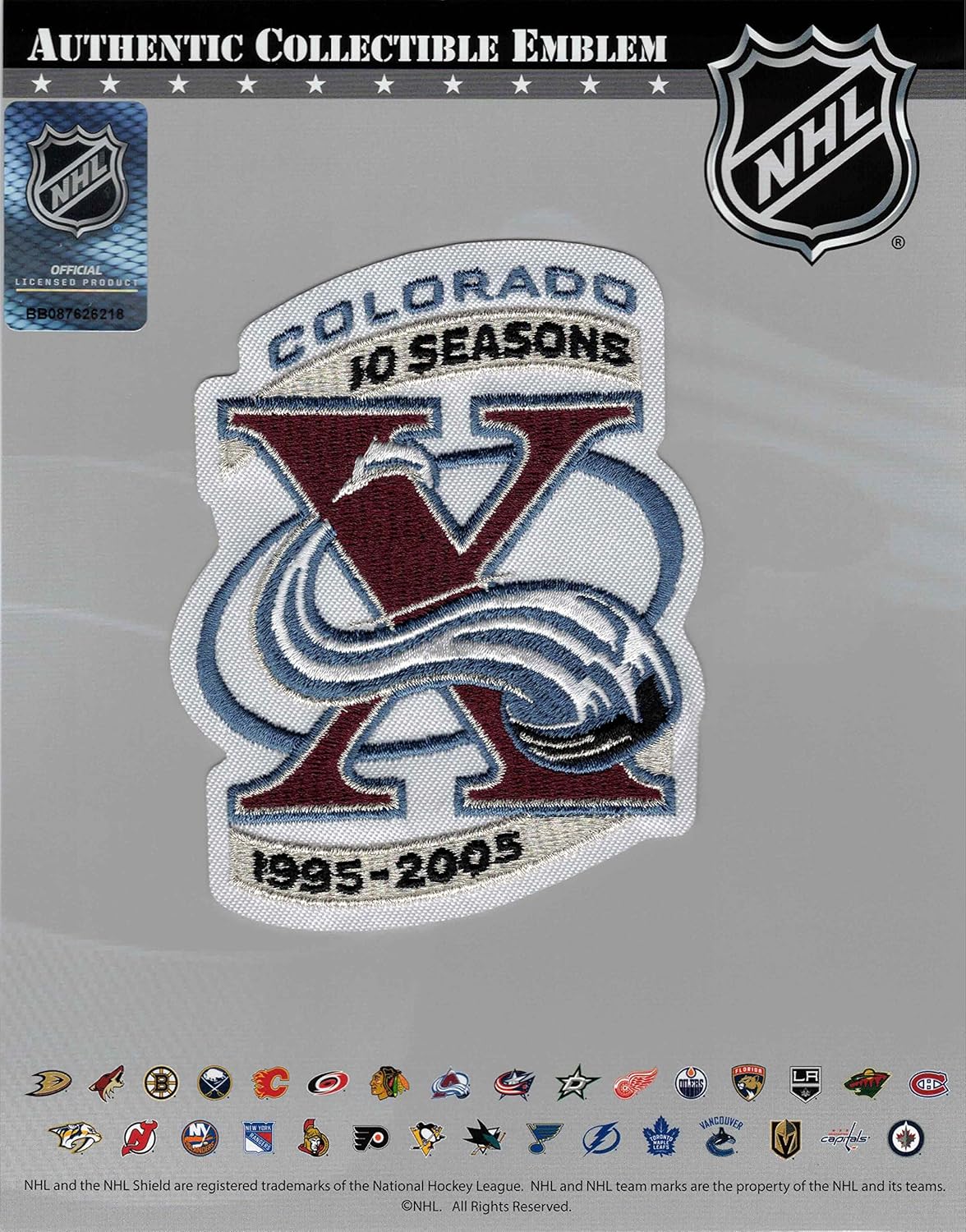 colorado avalanche patch