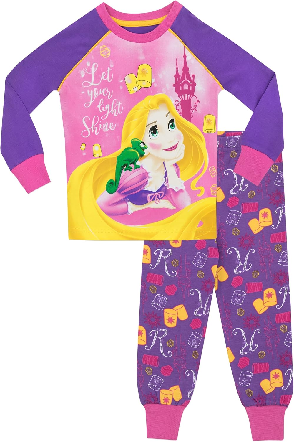 Disney Princesse Ensemble De Pyjamas Raiponce Fille Bien