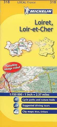 Download Michelin Local France: Loiret, Loir-et-Cher PDF