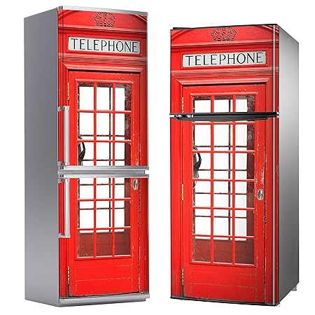 MEGADECOR Vinilo Adhesivo Decorativo para Nevera, Especial Libre ...