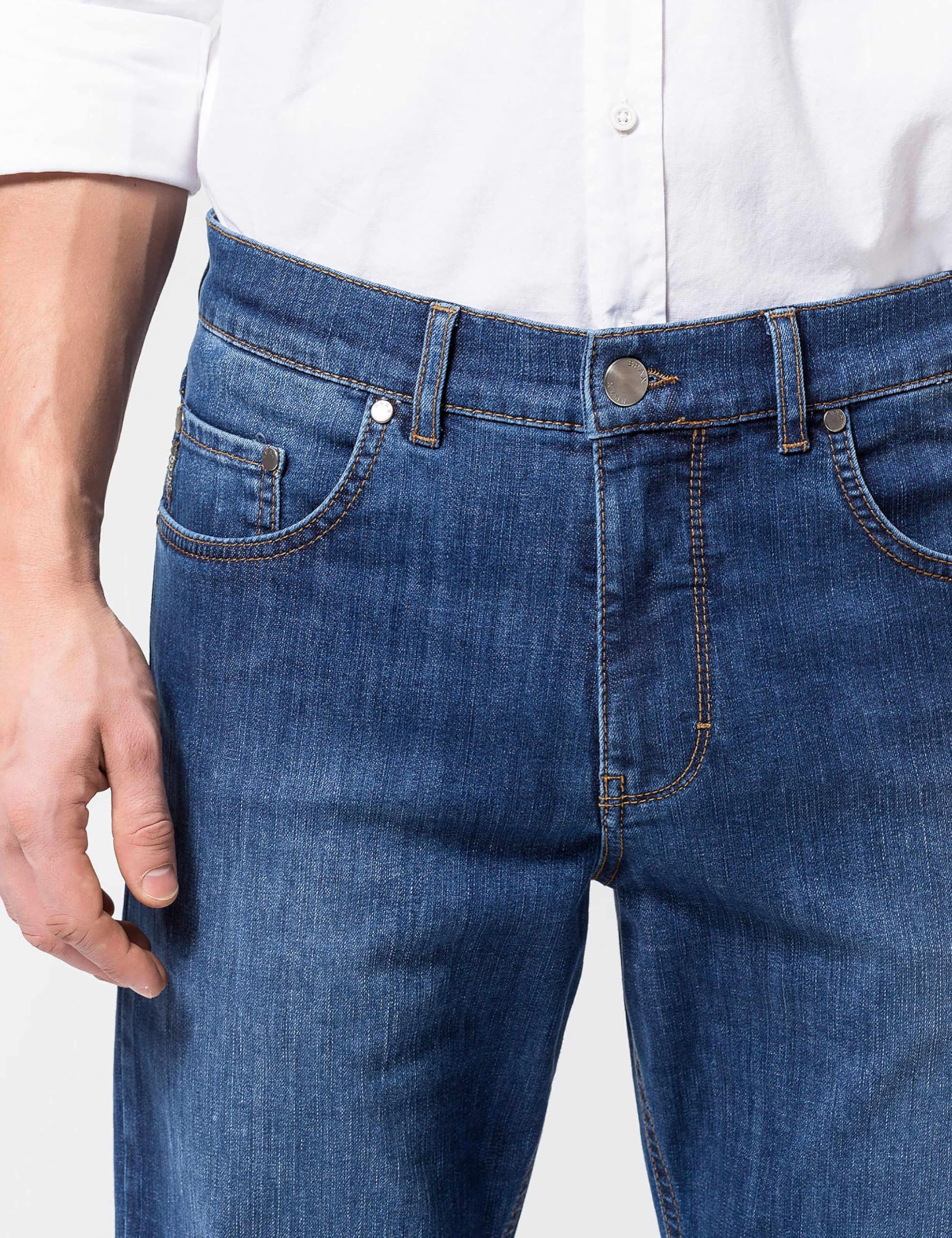 BRAX Herren Style Cooper Denim Masterpiece Jeans Regular Blue 34W / 34L 6