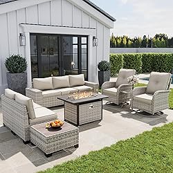 Muphyers 10-Piece Outdoor Patio Furniture Set with
