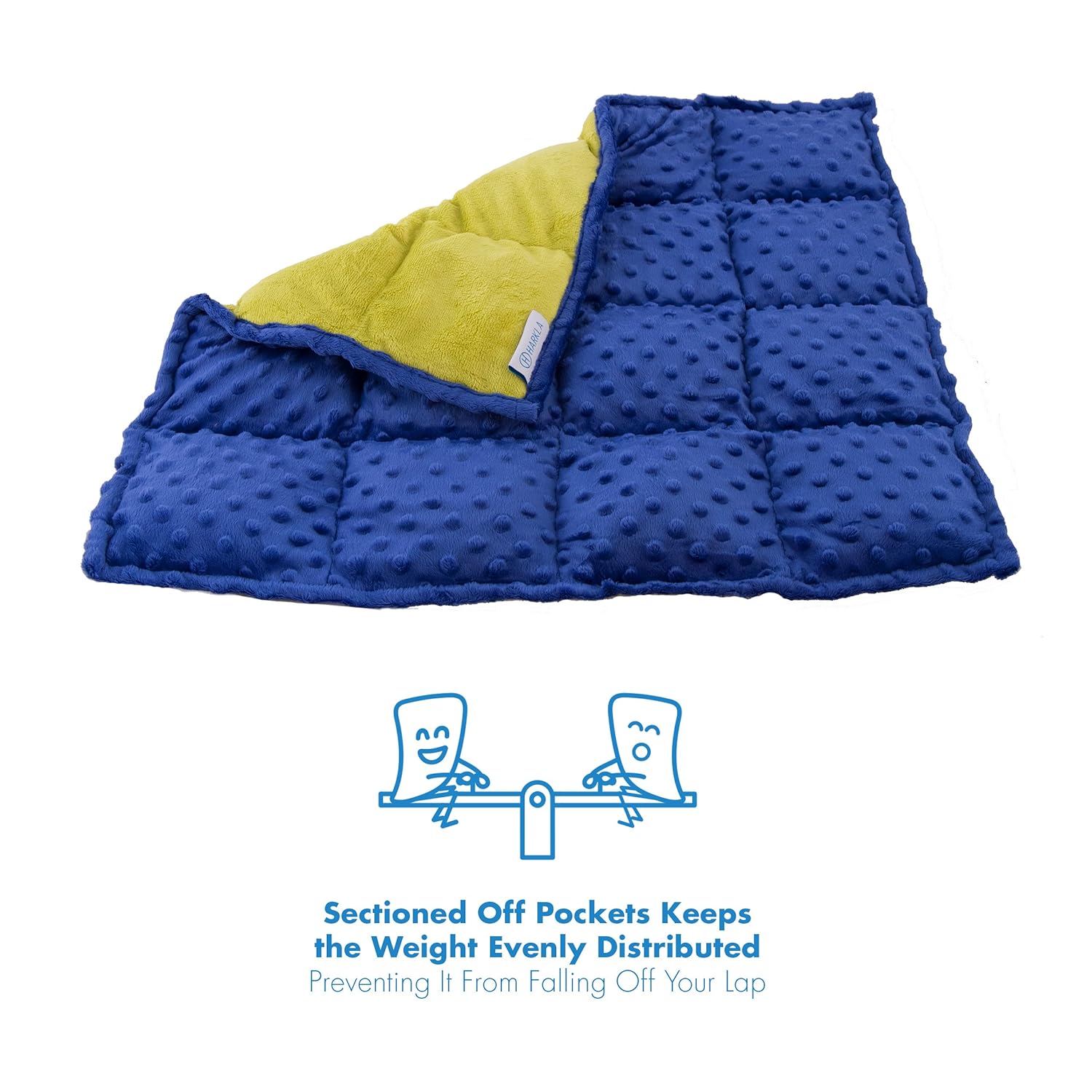 Sensory Weighted Lap Pad for Kids 5pounds Great Blanket Children