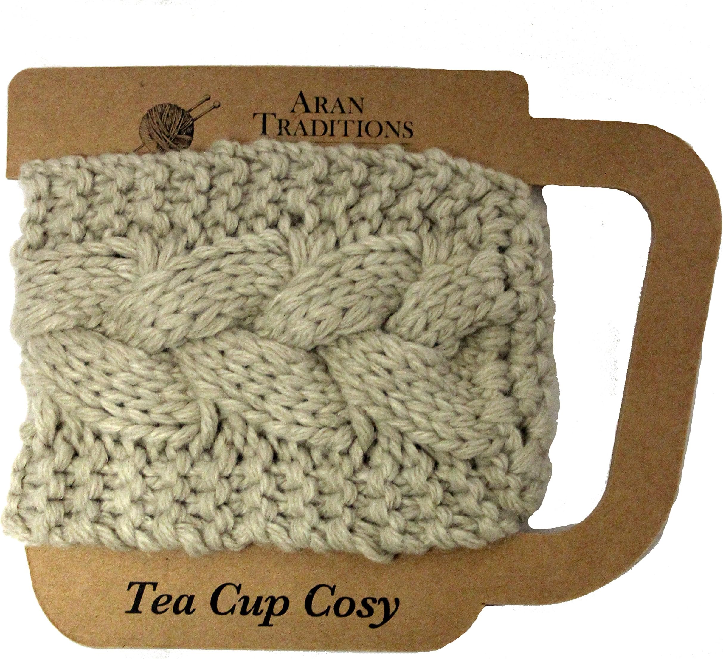 Aran Traditions Oatmeal Mug Cup Tea Cosie