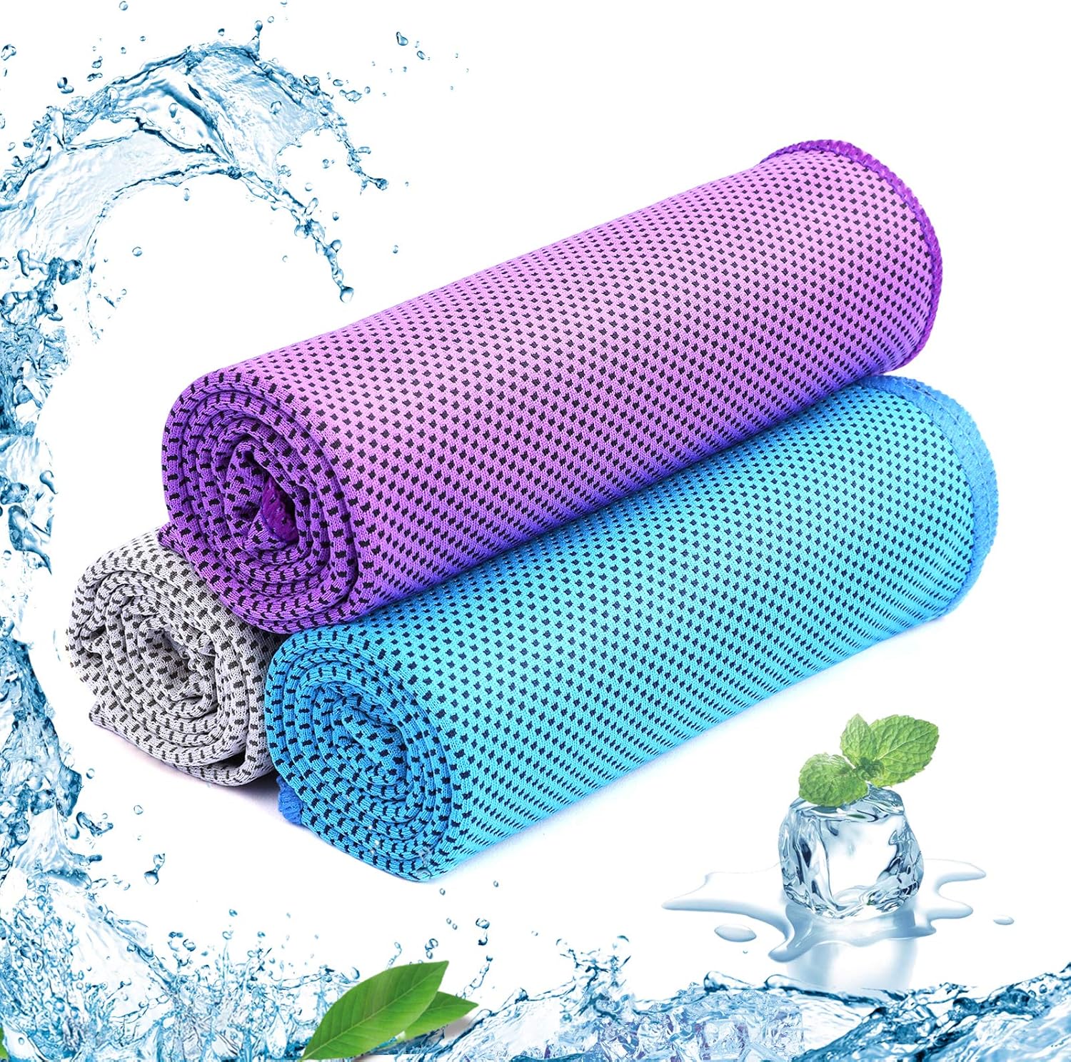 SKL Cooling Towel Ice Cold,Quick Dry Fitness Towel for Instant Relief