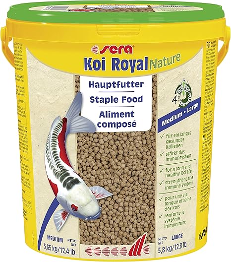 Sera Koi Royal Hf Medium Nourriture Pour Poissons Carpes Koi 1 X L Amazon Fr Animalerie