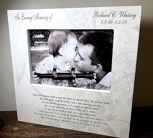 in loving memory dad photo frames