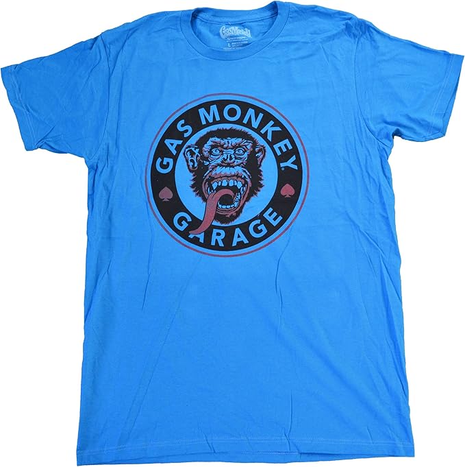 Amazon.com: Gas Monkey Men's Assorted Garage Graphic Tee Shirt (Blue, S): Clothing