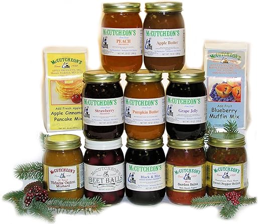Amazon Com Mccutcheon S Country Pantry Gift Pack Gourmet Jams