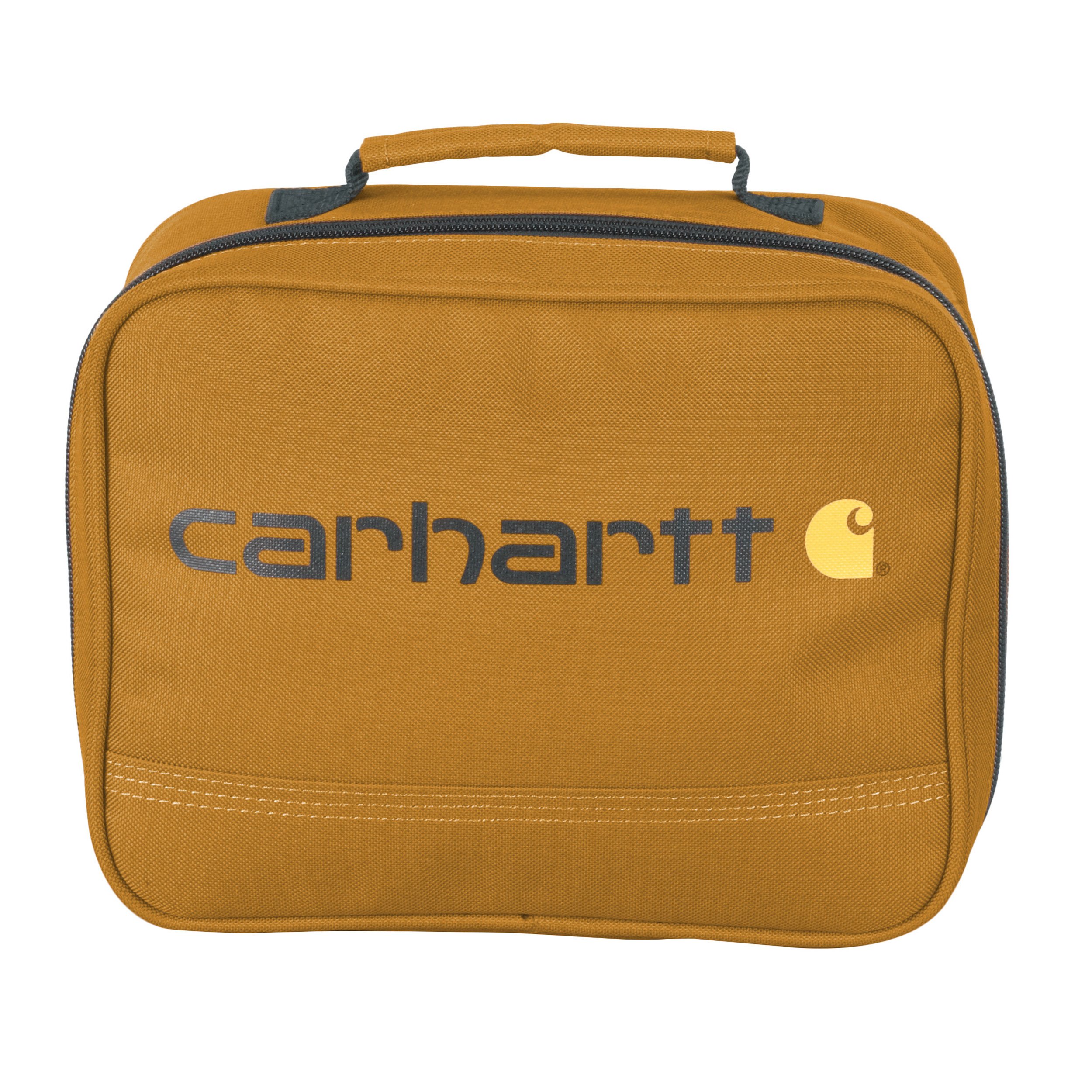 Carhartt Kids' Insulated SoftSided School Lunchbox, Carhartt Brown