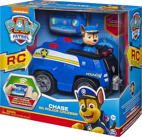 paw patrol chase radio control cruiser