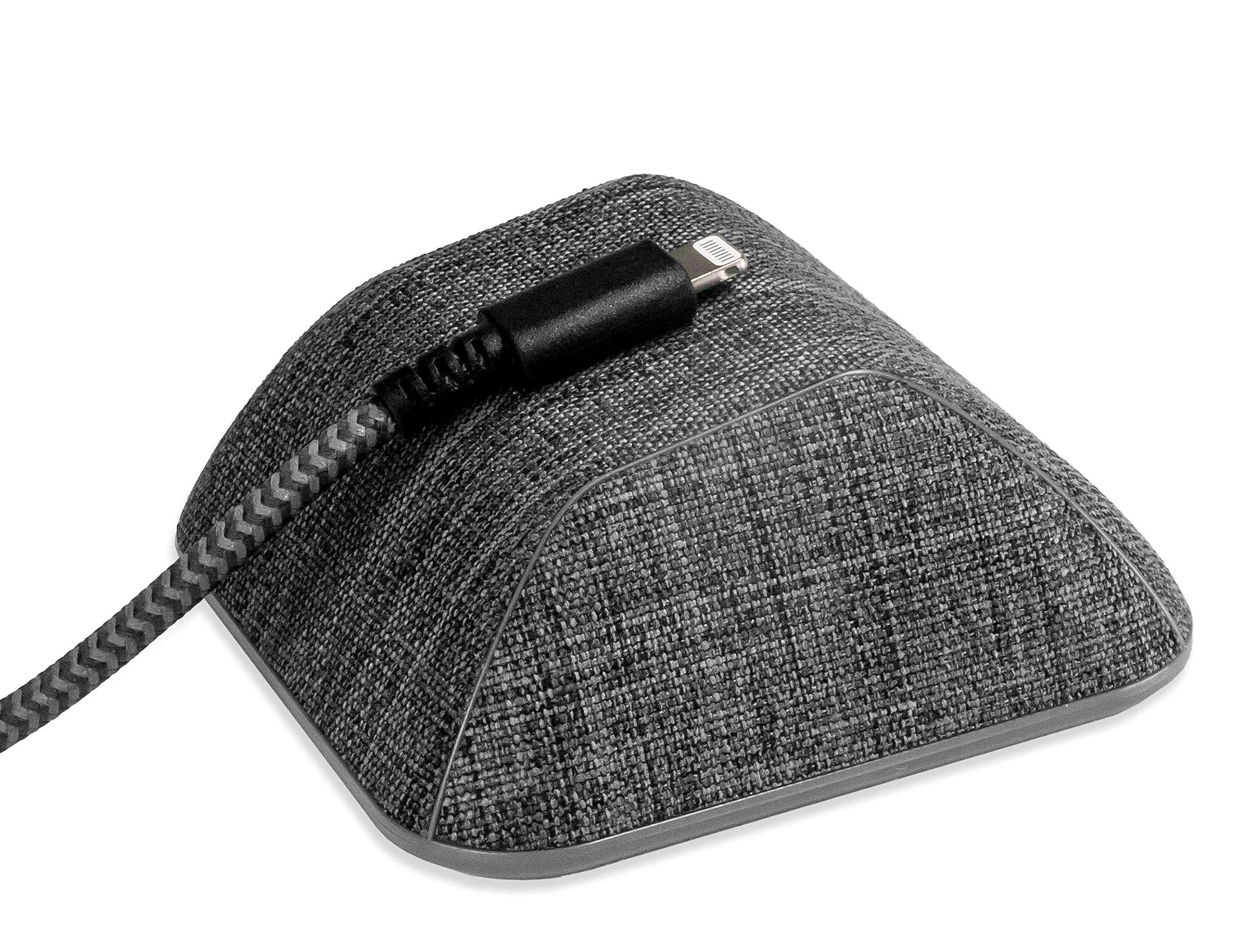 Smartish® Magnetic Cord Holder - Cable Wrangler Organizer with Magnet Clips for Charger Management on Desktop, Nightstand, or Side Table for All Cables, USB-C, Lightning Cables - No 2 Pencil Gray