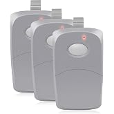 3-Pack 10 Dip Switch Multicode Gate Opener Remote 3089 308911 300 MHZ | 3-Year Warranty Compatible with 300MHZ 10 Pin 10 Digit Multi-code Gate Garage Door Opener
