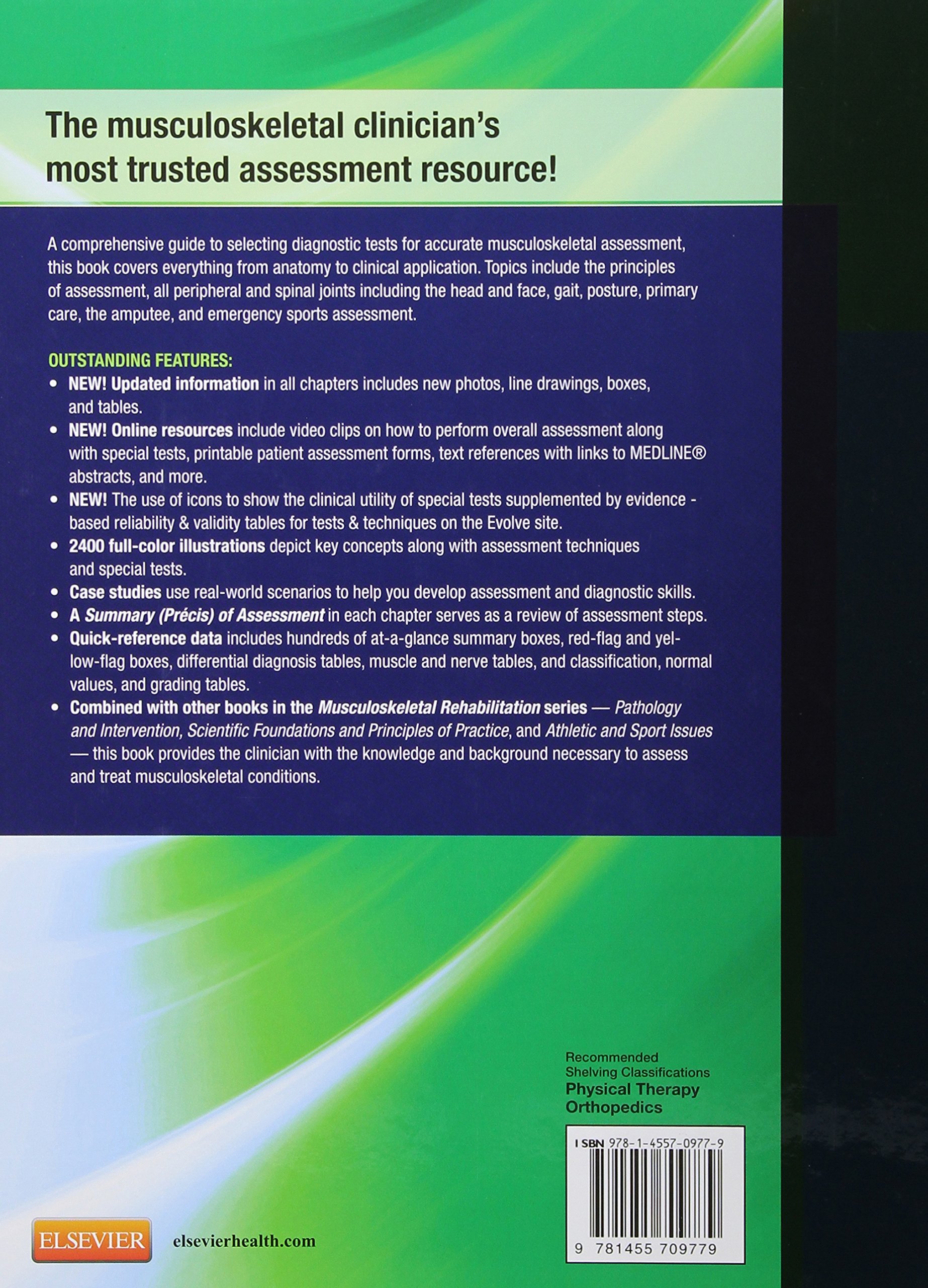 Musculoskeletal system assessment image