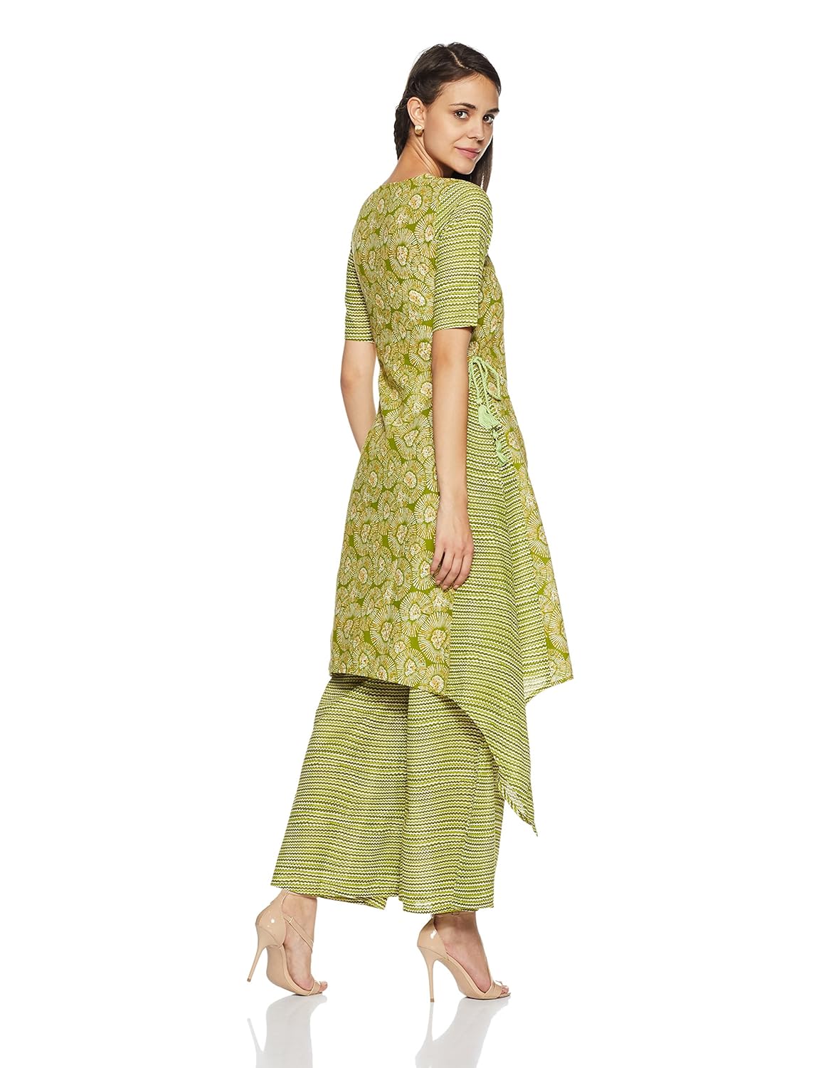 gerua women's a line salwar suit set