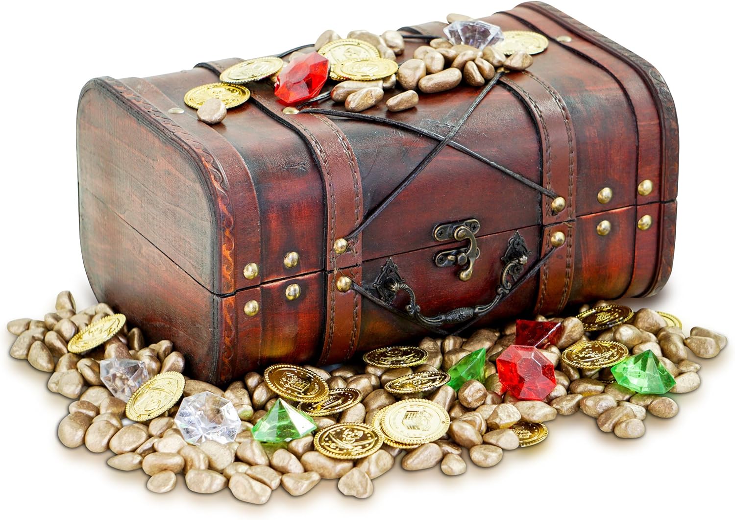 Other Collectible Still Banks Collectibles Antique Treasure Chest w