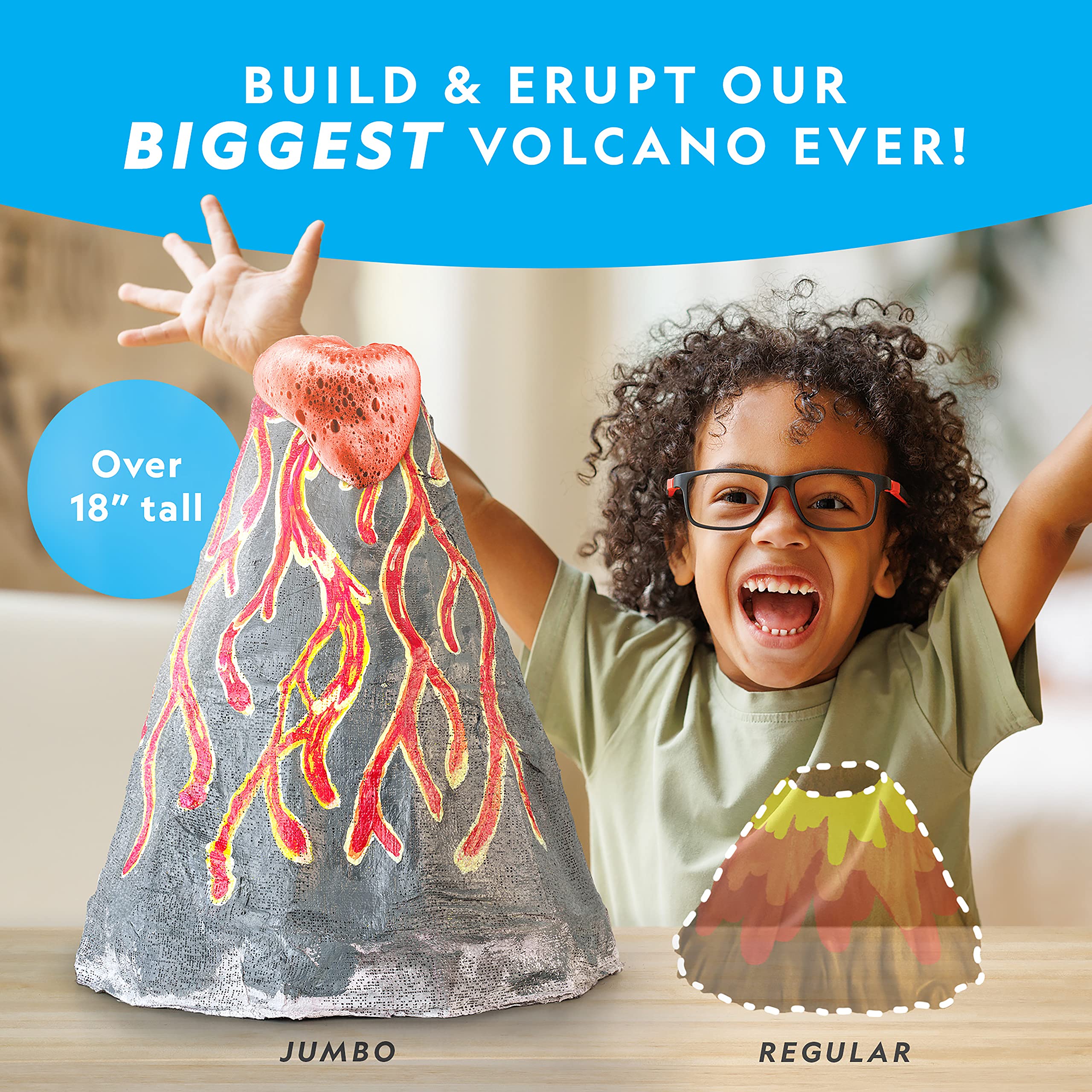 National Geographic Jumbo Volcano Science Kit - 18