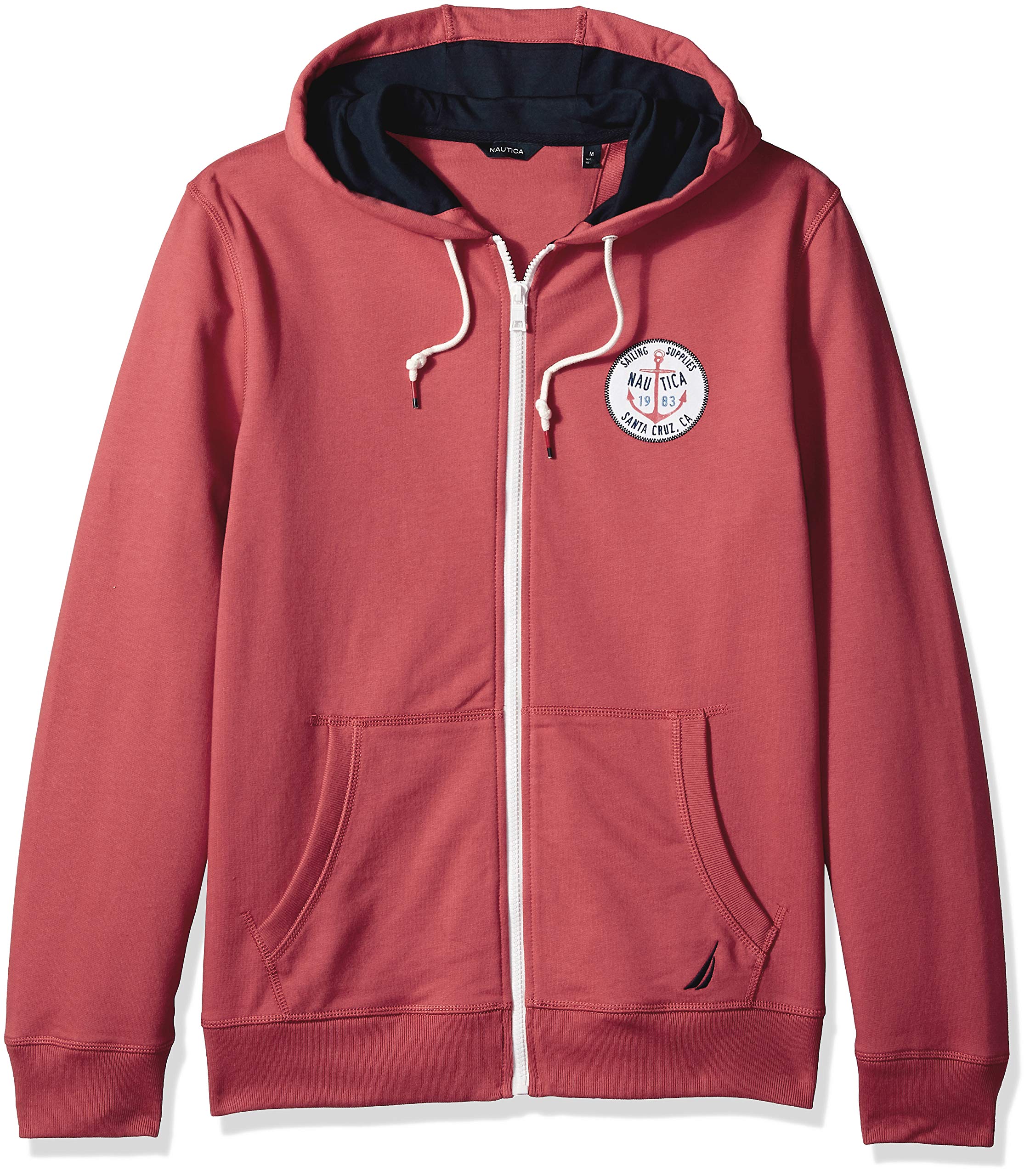 Nautica Men's Long Sleeve Artist Series Full Zip Hoodie Sweatshirt Nautical Fashions