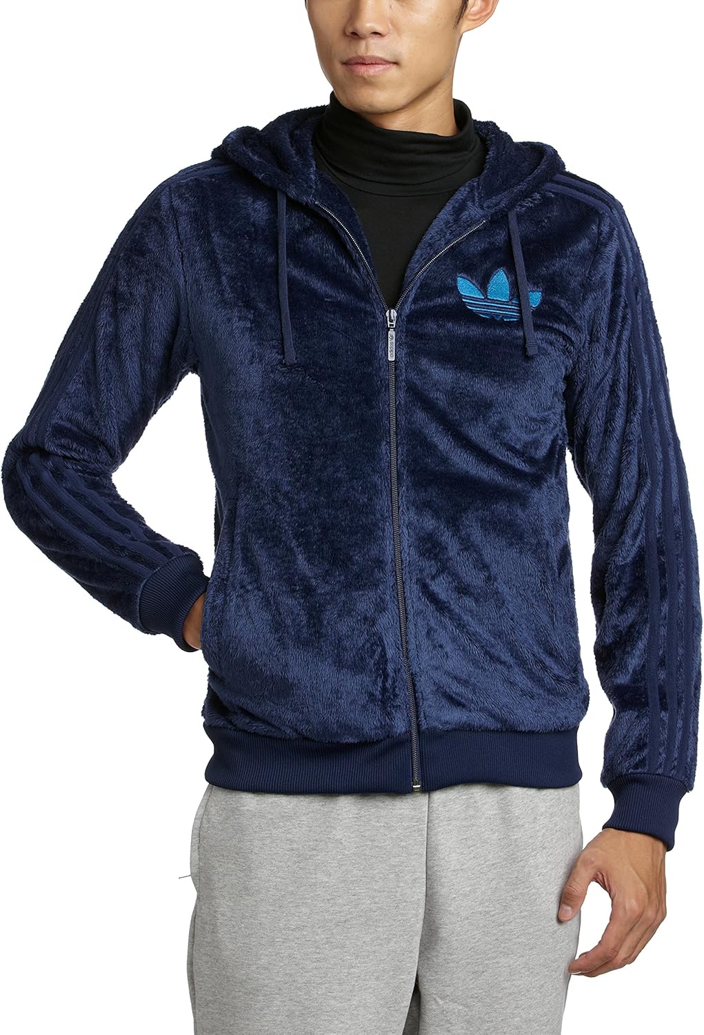 adidas sherpa winter hoodie