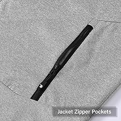BGOWATU Men's Tracksuits Set Full Zip Jacket Hoodie