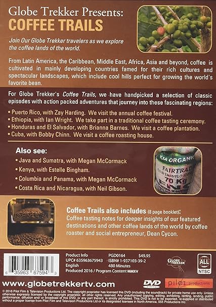 Amazon Com Globe Trekker Coffee Trails Zay Harding Ian Wright
