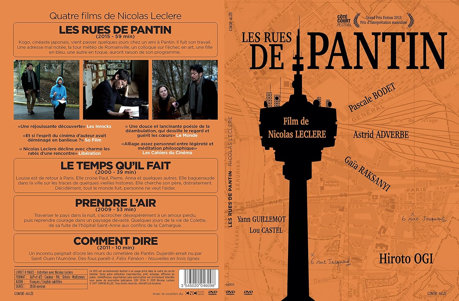 Amazon Com Les Rues De Pantin Hiroto Ogi Astrid Adverbe Pascale Bodet Yann Guillemot Gaia Raksanyi Sara Viot Lou Castel Nicolas Leclere The Streets Of Pantin Les Rues De Pantin The