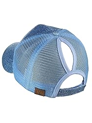 C.C Ponycap Messy High Bun Ponytail Adjustable